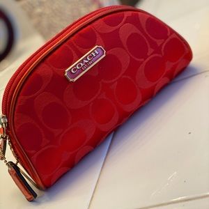 Coach makeup bag. Brand new.